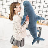 М'яка іграшка акула shark doll 60 см, дитяча м'яка іграшка (00-3842), фото 7