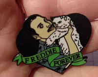 Брошь брошка пин значок металл рок-группа Queen Квин Фредди Меркьюри Freddie Mercury