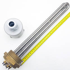 Блок тен потужністю 6,0 кВт 220/380В зовнішня різьба-2,0" (59мм)