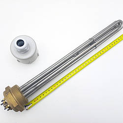 Блок тен потужністю 9,0 кВт 220/380В зовнішня різьба-2,0" (59мм)