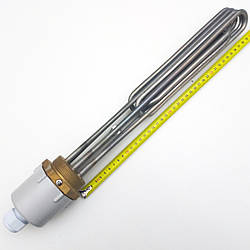 Блок тен потужністю 15,0 кВт 220/380В укороченый зовнішня різьба-2,0" (59мм)