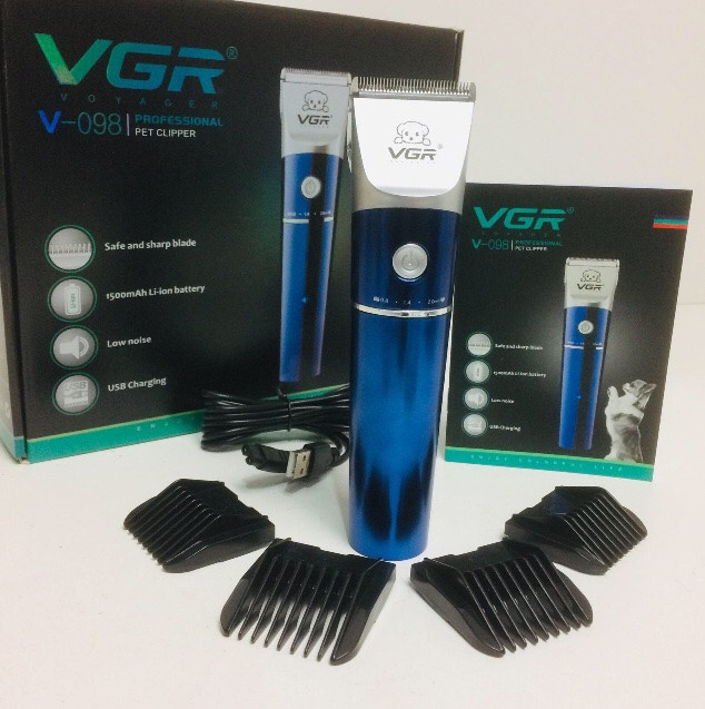 Професійна Машинка для стриження тварин VGR V-098 (24 шт./ящи)