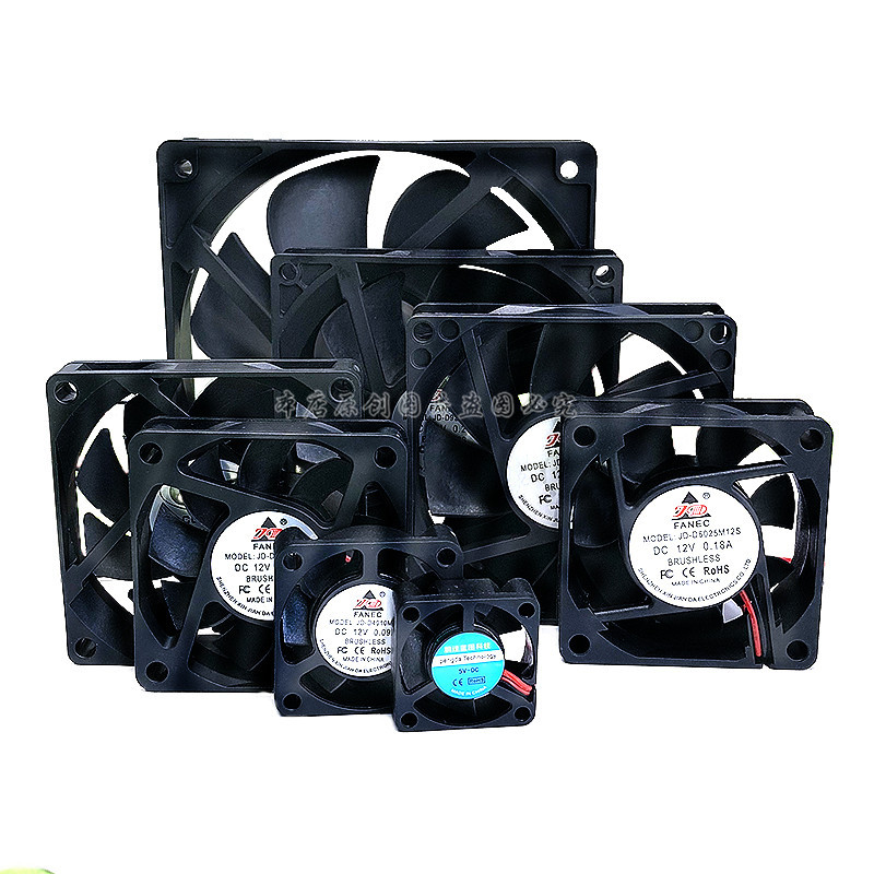 Вентилятор MX-8025 24 В 2 дроти 80*80*25 мм 0,15а, фото 1