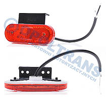 Габарит LED червоний з кронштейном (W47ww) LED по периметру