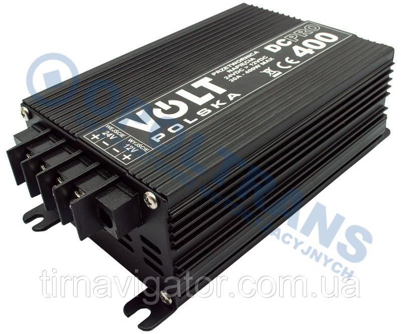 Перетворювач напруги 24 В/12 В Volt Polska DC PRO-400 (25A)