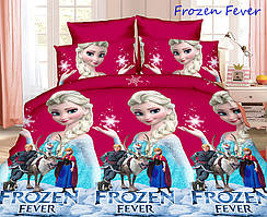 Дитяче постільна білизна ранфорс, бавовна ТМ TAG Frozen Fever (Холодне серце)