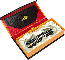 Набір ручок чорн.+кап. "Crocodile" №225R/F