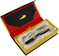 Ручка чорн. "Crocodile" №225F в подар. упаковці,чорн. корпус