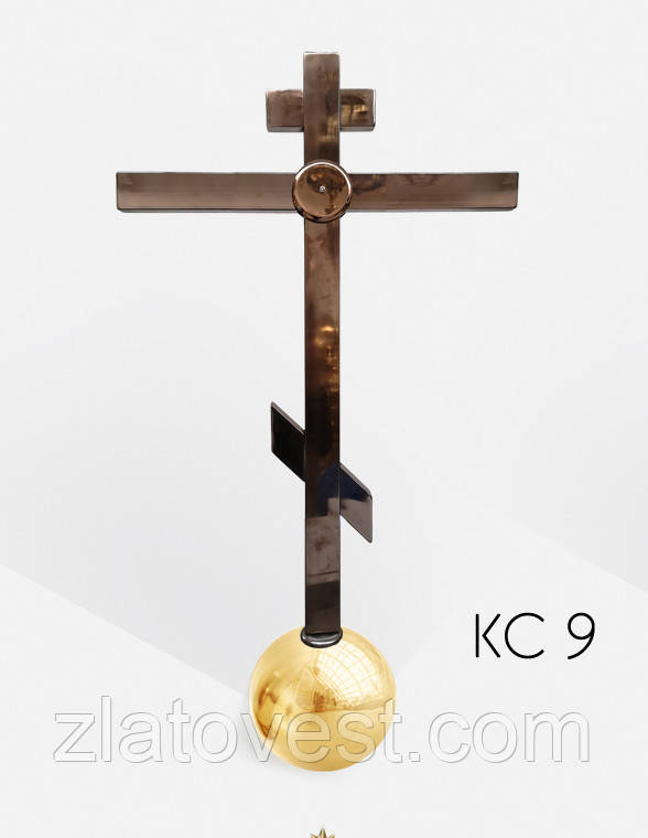 Хрест накупольний суцільний, 1,0 м