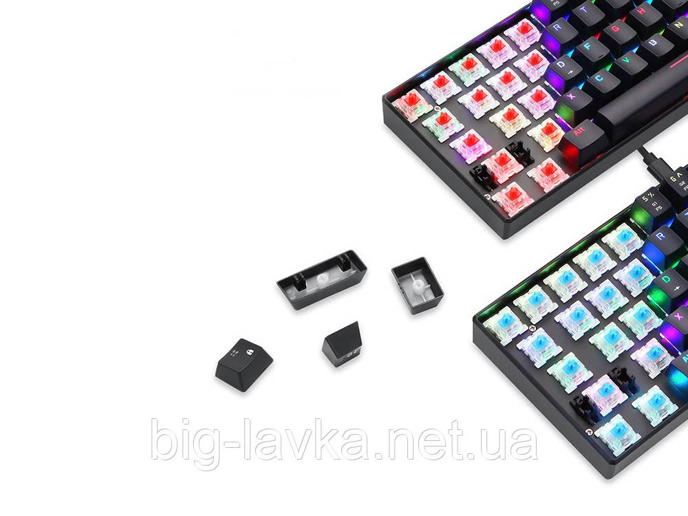 Механічна клавіатура Motospeed CK61 USB з російською розкладкою