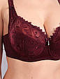 Бюстгальтер Finikin (50 80D), колір Бордовий, розмір 75D, фото 3