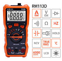 Richmeters RM113D, професійний мультиметр TrueRMS, + термопара. NCV, фото 6