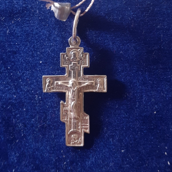 Хрестик срібний 1.96 г