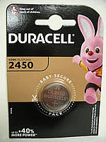 Батарейка Duracell CR 2450 3V литиевая