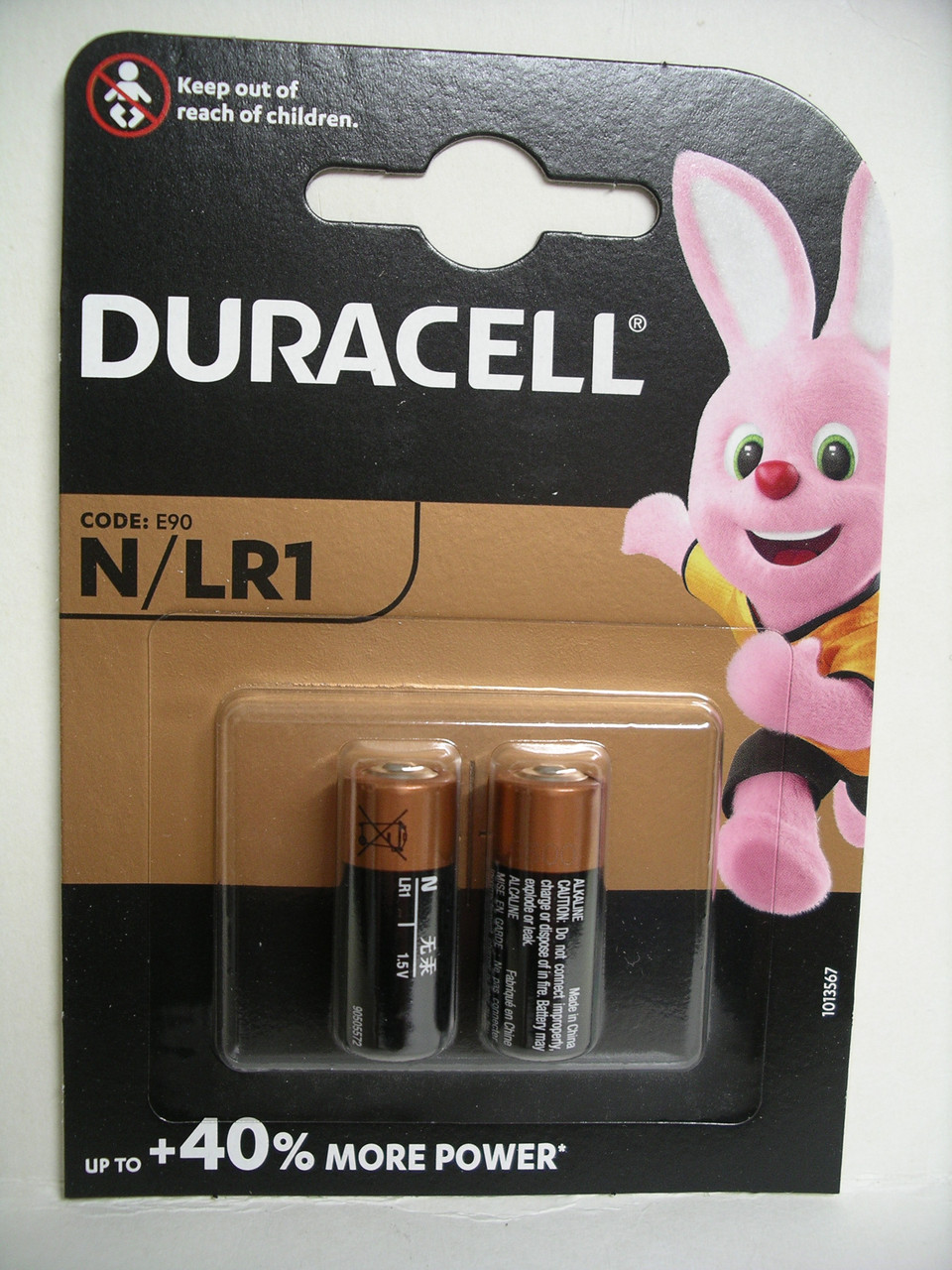 Батарейка DURACELL LR1/2BL N Lady , 2 шт., блістер (MN9100), фото 1