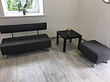 Диван офісний BNB Solo 1200x540x750 Флай 2215. Для школи, лікарні, адміністратора, очікування, фото 10