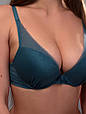 Комплект жіночої нижньої білизни Acousma A6469BC-P6469H оптом, чашка B, колір Синій, фото 3