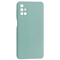 Чехол-накладка Silicone Hana Molan Cano для Samsung Galaxy M31s (M317) (mint)