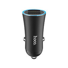 Автомобильное зарядное устройство Hoco Z30A 2 USB 3.1A черное, фото 2