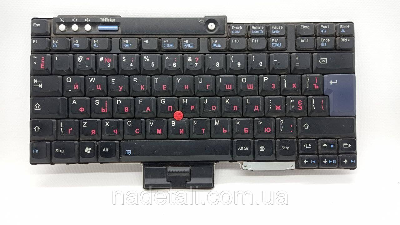 Клавіатура Lenovo ThinkPad T61 42T3186