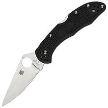 Ніж складний Spyderco Delica 4 (довжина: 180 мм, лезо: 75 мм), чорний