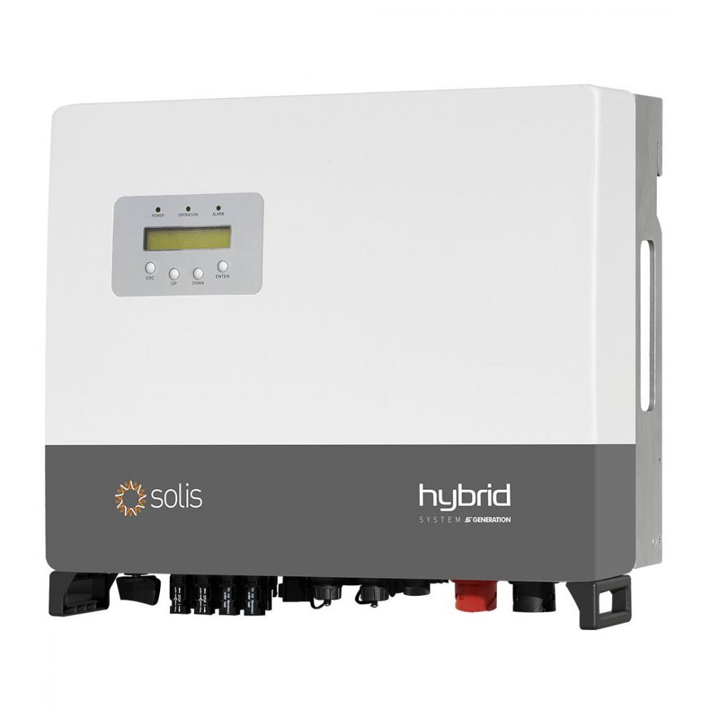 Гібридний трифазний інвертор Solis RHI-3P10K-HVES-5G
