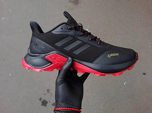 Кросівки зимові Adidas Terrex GTX Contagrip Black Red