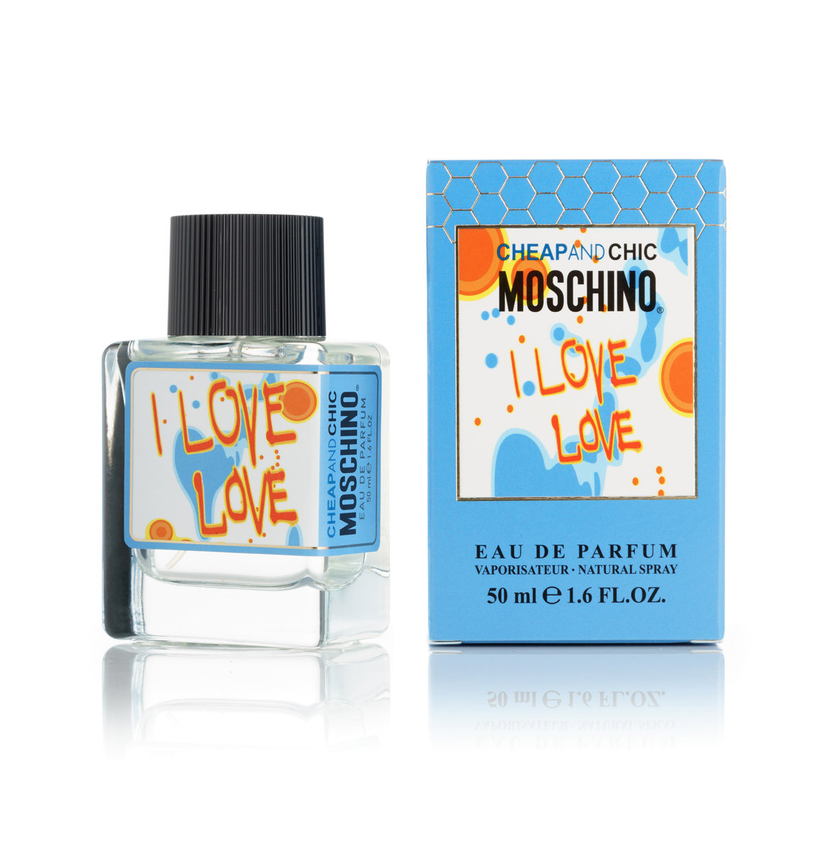 Жіночий міні парфуму Moschino I Love Love - 50 мл (код: 420)
