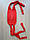 Жіноча сексуальна спідня білизна еротична, сітка, комбінезон, червоний 11138с-б, фото 4