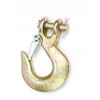 Крюк для лебідки G70 3/8″ оцинкований з фіксатором 3-6 т