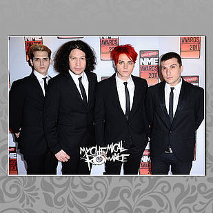 Плакат А3 My Chemical Romance 13