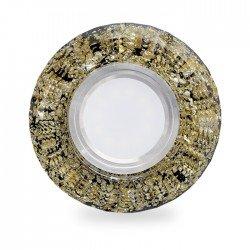 Вбудований світильник Feron CD830 з LED-підсвіткою золото-чорний