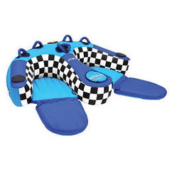 Водний атракціон надувний для човна катера Chariot Duo двомісний Sportsstuff 53-1982 з підсклянниками і кулером ПВХ 154 кг