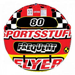 Водний атракціон надувний Frequent Flyer Sportsstuff тримісний з подвійними ручками та міцним ПВХ максимальна