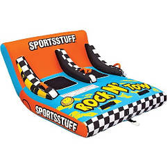 Водний надувний атракціон для човна катера Rock N’ Tow 2 двомісний Sportsstuff максимальне навантаження 154 кг розмір 213 х