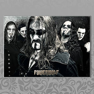 Плакат А3 Рок Powerwolf 06