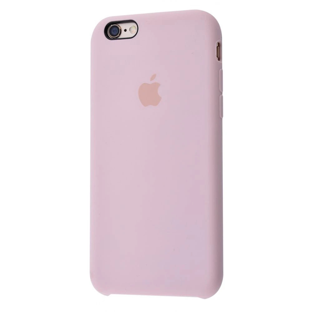 Чохол Silicone case для IPhone 6/6s Pink Sand пудра, фото 1