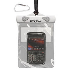 Чохол водонепроникний Dry Pak DP-56W для мобільного телефону 12х15 см з карабіном для човнів та яхт