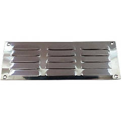 Вентиляційна решітка для човна катера та яхти Osculati 76х2285 мм з нержавіючої сталі дзеркальної поліровки