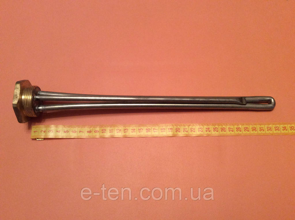 Тен неіржавка для чавунної батареї 1500 W на різі 1 1/4" (дюйм із чверть) Тенко, Україна