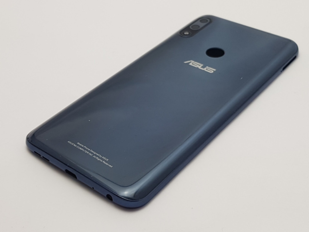 Кришка asus zenfone max pro m2 (x01bda) синя з кнопками сервісний оригінал з розборки