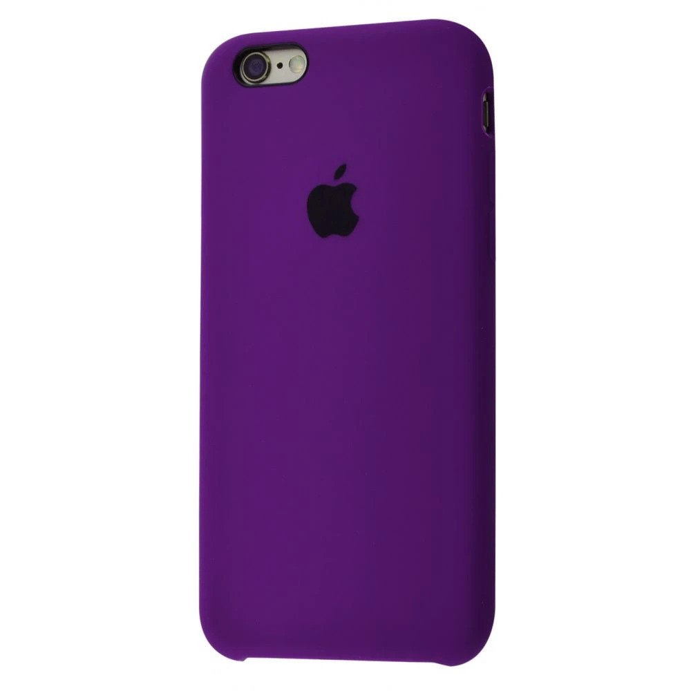 Чохол Silicone case для IPhone 6 Plus/6s Plus Purple фіолетовий, фото 1