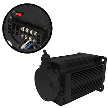 Двигун кроковий трифазний 130BYG350B-N-19 (NEMA 51, 28.0 Нм, 6.8 А, 1.2°), фото 3