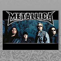 Плакат А3 Рок Metallica