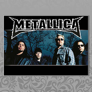 Плакат А3 Metallica 02