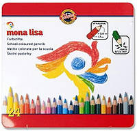 Набор цветных карандашей KOH-I-NOOR Mona Lisa 24 шт