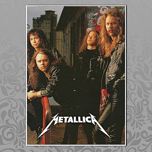 Плакат А3 Metallica 11