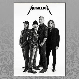 Плакат А3 Metallica 08