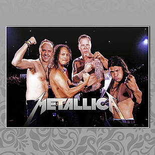 Плакат А3 Metallica 04