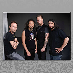 Плакат А3 Metallica 02